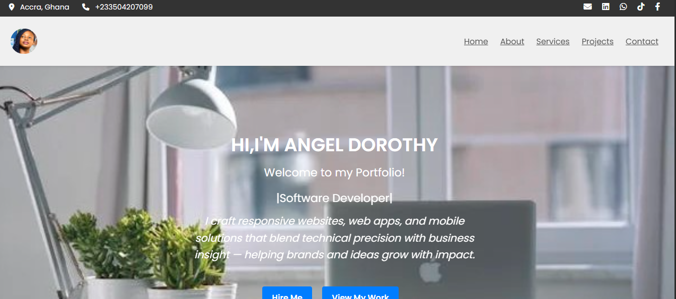 Portfolio Website Project